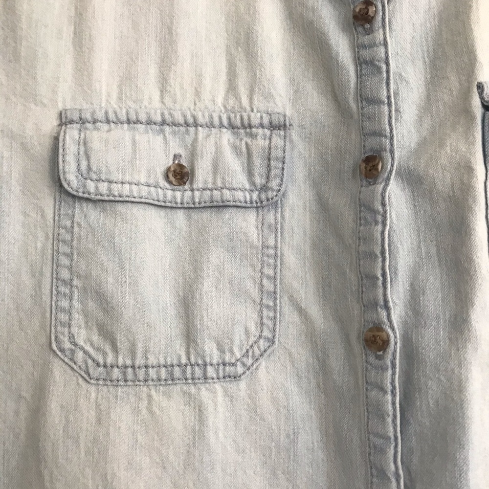 Chambray Double Pocket Button Down - image 2